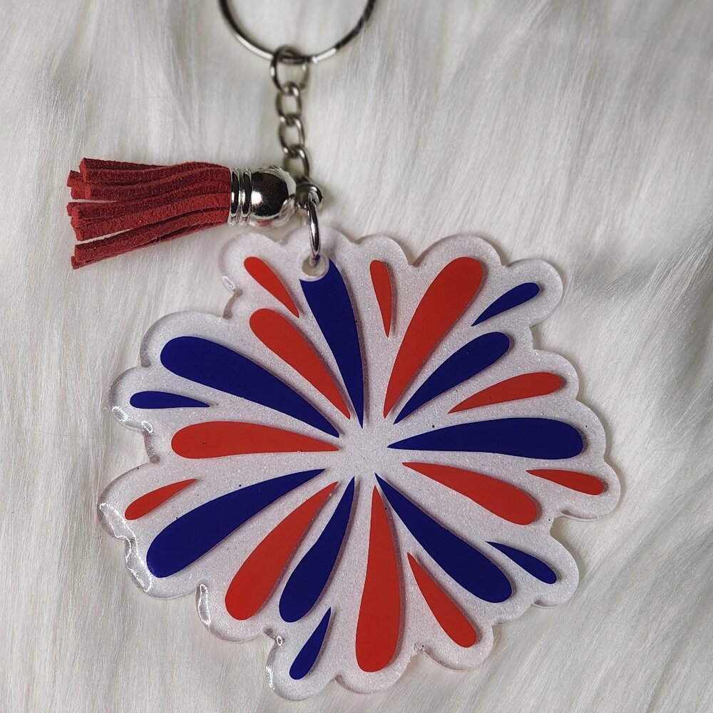 Firework Keychain - Picture 1 of 2
